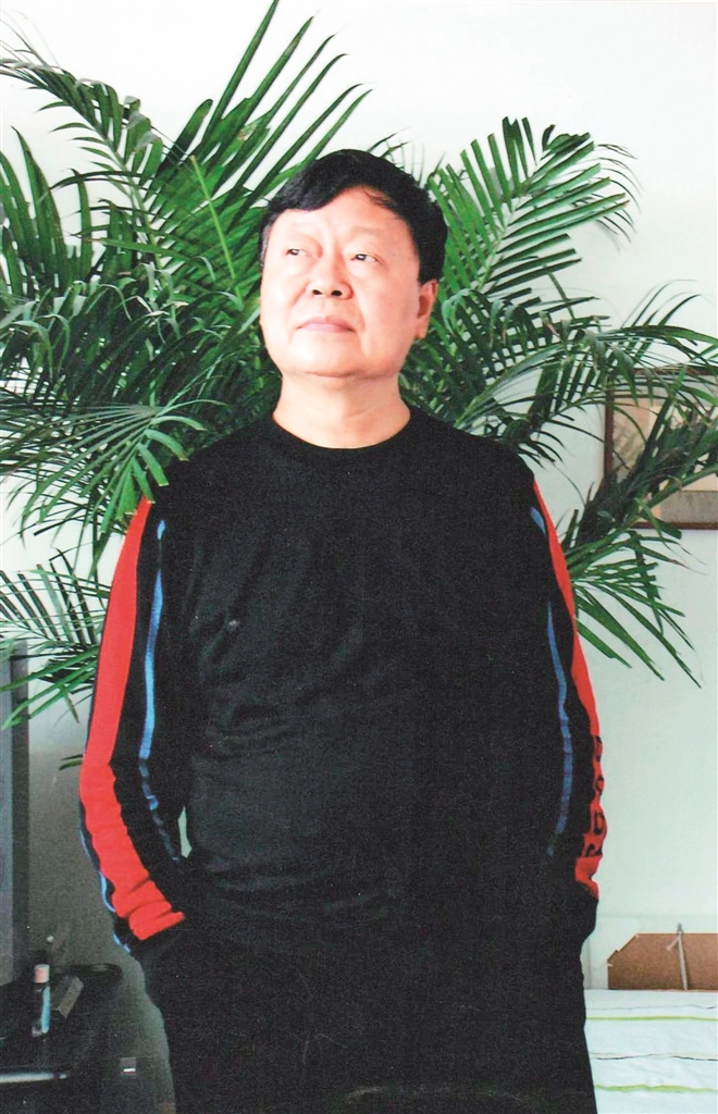 王西京作品《遠去的足音》